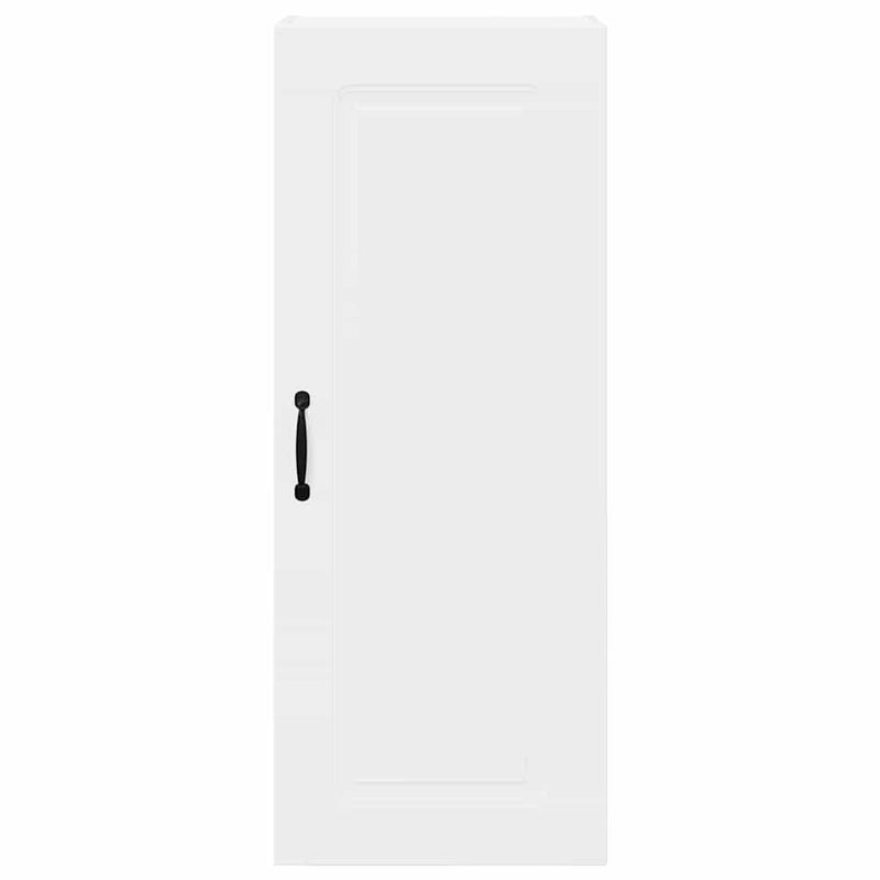 vidaXL Fali konyhaszekrény polcokkal Fehér 40 x 31 x 100 cm Faanyag