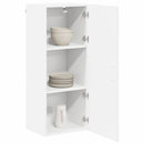 vidaXL Mosogatógép panel Kalmar Fehér 40 x 31 x 100 cm Faanyag