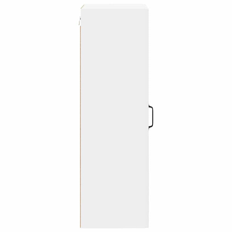 vidaXL Fali konyhaszekrény polcokkal Fehér 40 x 31 x 100 cm Faanyag