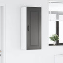 vidaXL Mosogatógép panel Kalmar Fekete 40 x 31 x 100 cm Faanyag