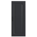 vidaXL Mosogatógép panel Kalmar Fekete 40 x 31 x 100 cm Faanyag