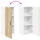 vidaXL Mosogatógép panel Kalmar Sonoma tölgy 40 x 31 x 100 cm Faanyag