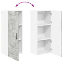 vidaXL Mosogatógép panel Kalmar Beton Szürke 40 x 31 x 100 cm Faanyag