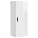 vidaXL Mosogatógép panel Kalmar Magas Fényű Fehér 40 x 31 x 100 cm