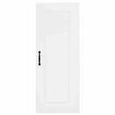 vidaXL Fali konyhaszekrény Magas Fényű Fehér 40 x 31 x 100 cm Faanyag