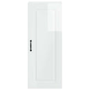 vidaXL Mosogatógép panel Kalmar Magas Fényű Fehér 40 x 31 x 100 cm