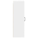 vidaXL Fali konyhaszekrény Magas Fényű Fehér 40 x 31 x 100 cm Faanyag