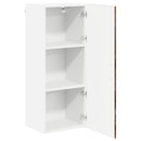 vidaXL Mosogatógép panel Kalmar Füstölt tölgy 40 x 31 x 100 cm Faanyag