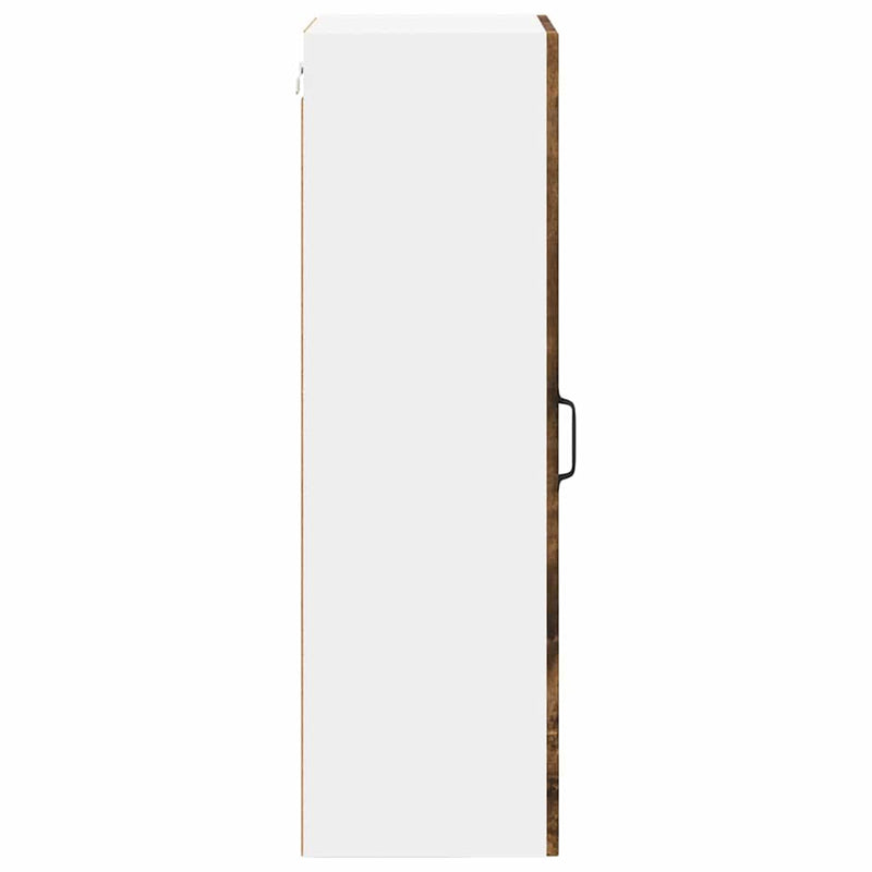 vidaXL Fali konyhaszekrény Füstölt tölgy 40 x 31 x 100 cm Faanyag