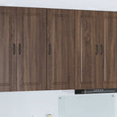 vidaXL Mosogatógép panel Kalmar Barna Tölgy 40 x 31 x 100 cm Faanyag