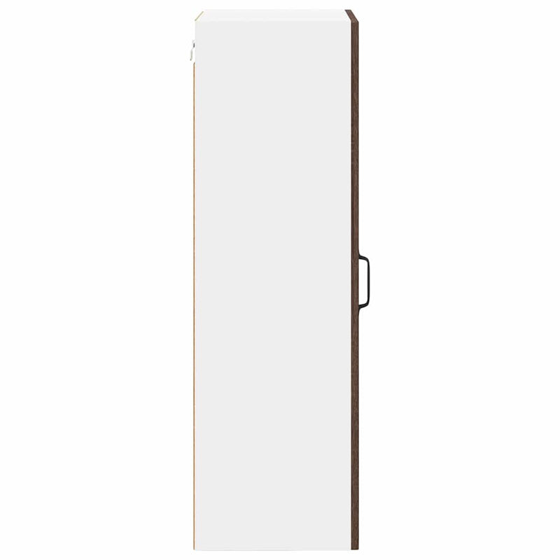 vidaXL Fali konyhaszekrény Barna Tölgy 40 x 31 x 100 cm Faanyag