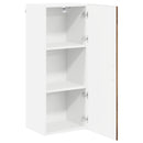 vidaXL Mosogatógép panel Kalmar Öreg fa 40 x 31 x 100 cm Faanyag