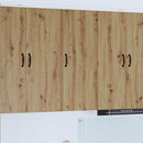 vidaXL Fali konyhaszekrény Artisan tölgy 40 x 31 x 100 cm Faanyag