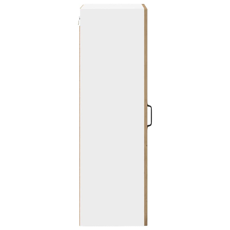 vidaXL Fali konyhaszekrény Artisan tölgy 40 x 31 x 100 cm Faanyag