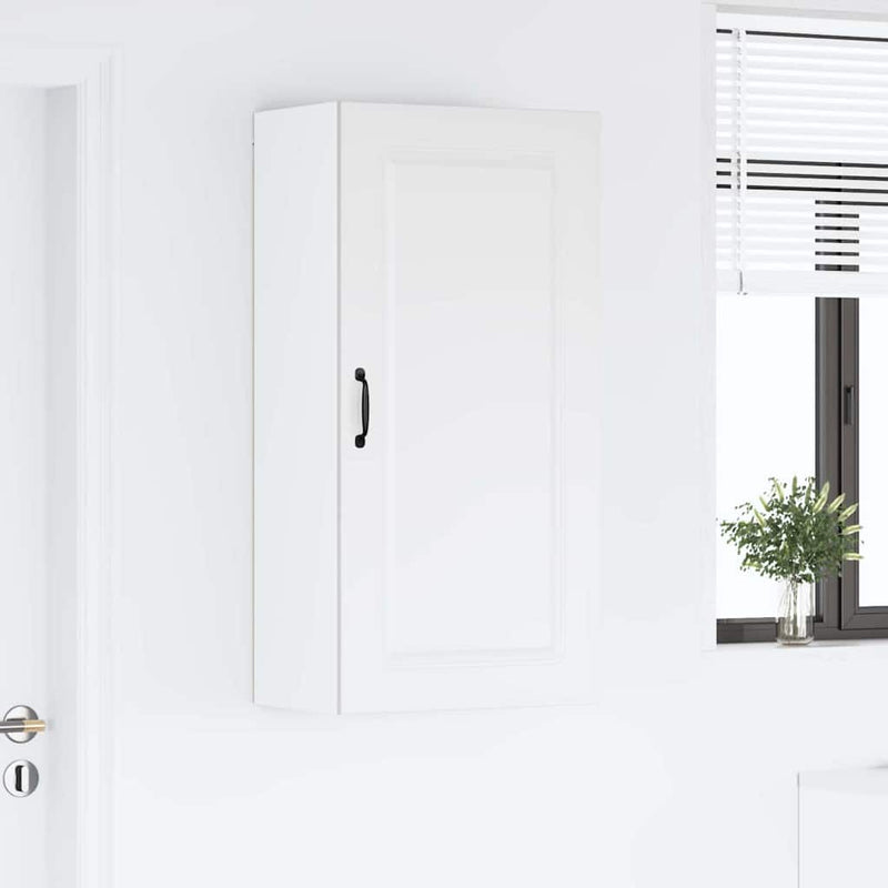 vidaXL Fali konyhaszekrény polcokkal Fehér 50 x 31 x 100 cm Faanyag