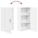 vidaXL Mosogatógép panel Kalmar Fehér 50 x 31 x 100 cm Faanyag