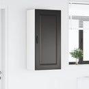 vidaXL Mosogatógép panel Kalmar Fekete 50 x 31 x 100 cm Faanyag