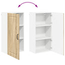 vidaXL Mosogatógép panel Kalmar Sonoma tölgy 50 x 31 x 100 cm Faanyag