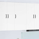 vidaXL Fali konyhaszekrény Magas Fényű Fehér 50 x 31 x 100 cm Faanyag