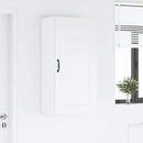 vidaXL Fali konyhaszekrény Magas Fényű Fehér 50 x 31 x 100 cm Faanyag