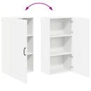 vidaXL Mosogatógép panel Kalmar Magas Fényű Fehér 50 x 31 x 100 cm