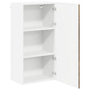 vidaXL Mosogatógép panel Kalmar Füstölt tölgy 50 x 31 x 100 cm Faanyag