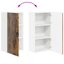 vidaXL Mosogatógép panel Kalmar Füstölt tölgy 50 x 31 x 100 cm Faanyag