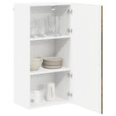vidaXL Mosogatógép panel Kalmar Füstölt tölgy 50 x 31 x 100 cm Faanyag