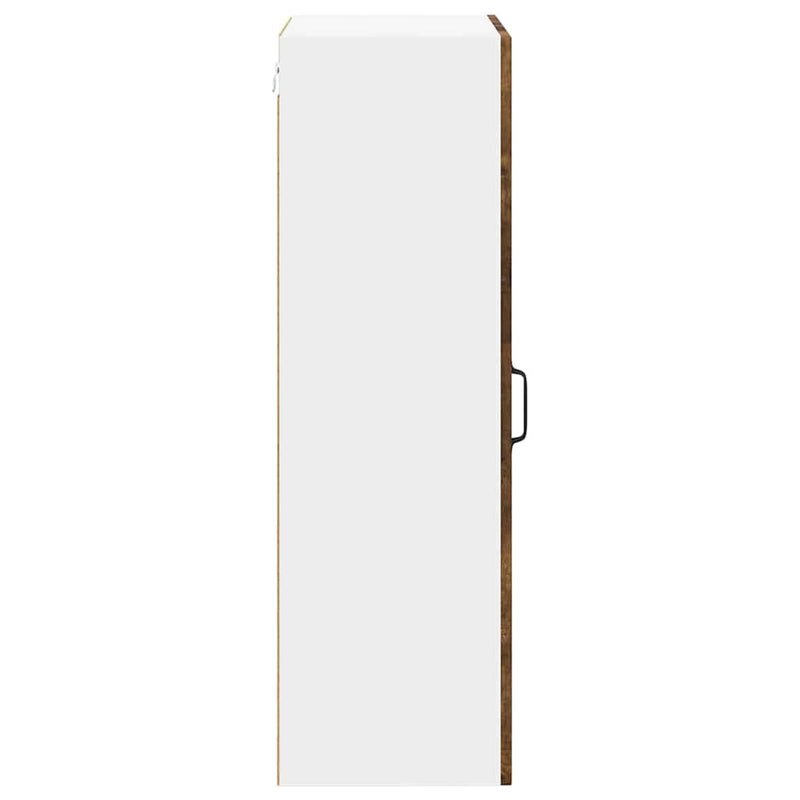 vidaXL Fali konyhaszekrény Füstölt tölgy 50 x 31 x 100 cm Faanyag