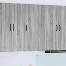 vidaXL Fali konyhaszekrény Szürke Sonoma 50 x 31 x 100 cm Faanyag