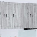 vidaXL Mosogatógép panel Kalmar Szürke Sonoma 50 x 31 x 100 cm Faanyag