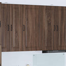vidaXL Mosogatógép panel Kalmar Barna Tölgy 50 x 31 x 100 cm Faanyag