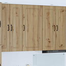 vidaXL Mosogatógép panel Kalmar Artisan tölgy 50 x 31 x 100 cm Faanyag