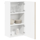 vidaXL Mosogatógép panel Kalmar Artisan tölgy 50 x 31 x 100 cm Faanyag