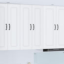 vidaXL Mosogatógép panel Kalmar Fehér 60 x 31 x 100 cm Szerelt Fa