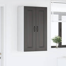 vidaXL Mosogatógép panel Kalmar Fekete 60 x 31 x 100 cm Szerelt Fa