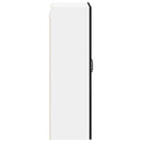 vidaXL Mosogatógép panel Kalmar Fekete 60 x 31 x 100 cm Szerelt Fa