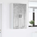 vidaXL Mosogatógép panel Kalmar Beton Szürke 60 x 31 x 100 cm Faanyag