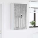 vidaXL Mosogatógép panel Kalmar Beton Szürke 60 x 31 x 100 cm Faanyag