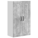 vidaXL Mosogatógép panel Kalmar Beton Szürke 60 x 31 x 100 cm Faanyag