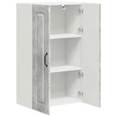 vidaXL Mosogatógép panel Kalmar Beton Szürke 60 x 31 x 100 cm Faanyag