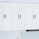 vidaXL Mosogatógép panel Kalmar Magas Fényű Fehér 60 x 31 x 100 cm