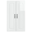vidaXL Mosogatógép panel Kalmar Magas Fényű Fehér 60 x 31 x 100 cm
