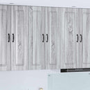 vidaXL Mosogatógép panel Kalmar Szürke Sonoma 60 x 31 x 100 cm Faanyag