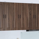 vidaXL Mosogatógép panel Kalmar Barna Tölgy 60 x 31 x 100 cm Faanyag