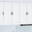 vidaXL Mosogatógép panel Kalmar Fehér 80 x 31 x 100 cm Faanyag