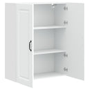 vidaXL Mosogatógép panel Kalmar Fehér 80 x 31 x 100 cm Faanyag