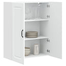 vidaXL Mosogatógép panel Kalmar Fehér 80 x 31 x 100 cm Faanyag