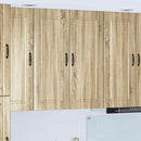 vidaXL Mosogatógép panel Kalmar Sonoma tölgy 80 x 31 x 100 cm Faanyag