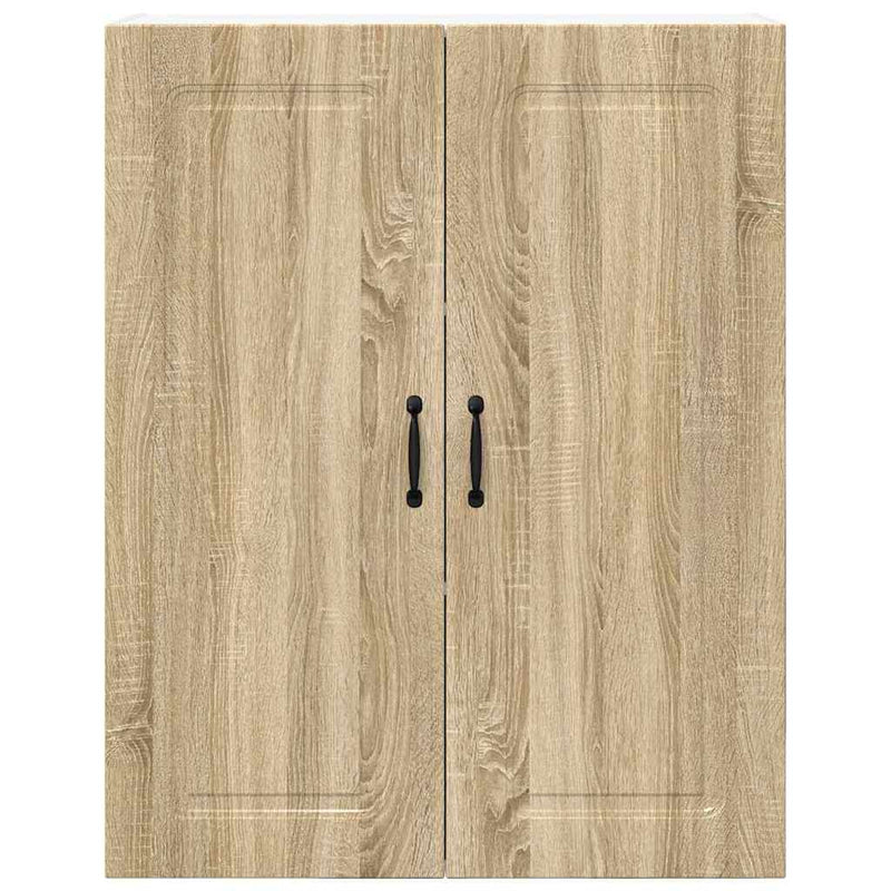 vidaXL Fali konyhaszekrény Sonoma tölgy 80 x 31 x 100 cm Faanyag